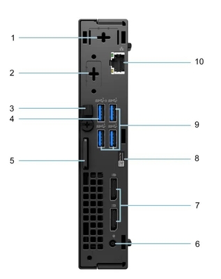 Dell OptiPlex 5000mff I7-12700 512 GB 5000 Micro Form Factor Desktop-Computer