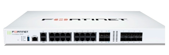 FG-200F Fortigate 200F Firewall mit Unified Threat Protection und FortiCare ausgestattet