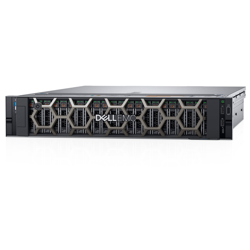 Leistungsstarker DELL PowerEdge R740xd Xeon 4214 64GB Rack 2U Server mit 2,2 GHz CPU