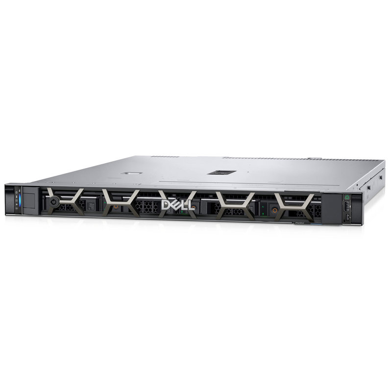 brandneuer Dells R250 1U Rack Server mit 1TB Festplatte 8GB Xeon E-2314