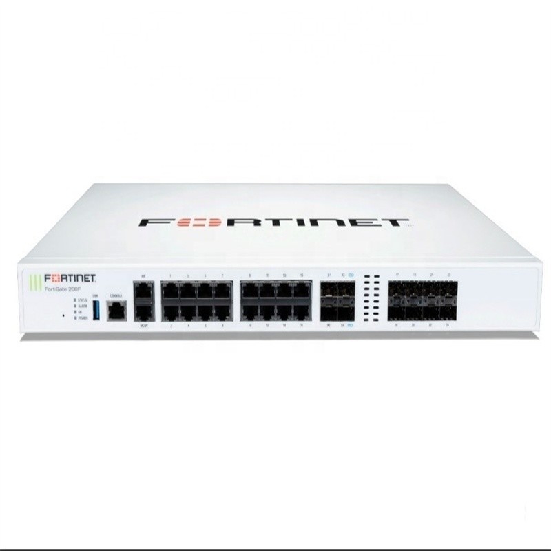 FG-200F Fortigate 200F Firewall mit Unified Threat Protection und FortiCare ausgestattet