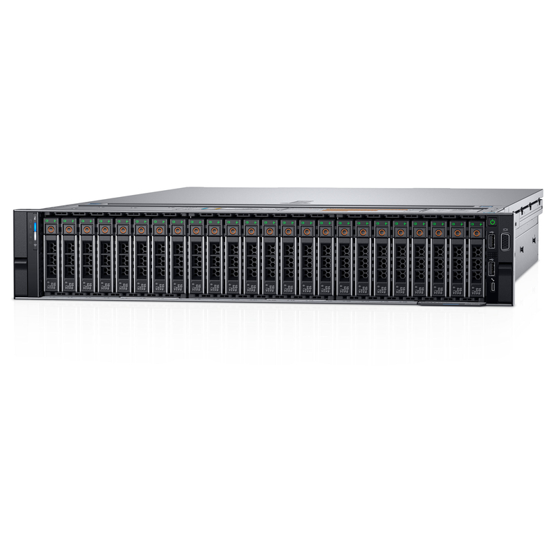 Dell PowerEdge R740 2U Rack Server mit 960GSSD*2 6*16T Festplatte und wettbewerbsfähige
