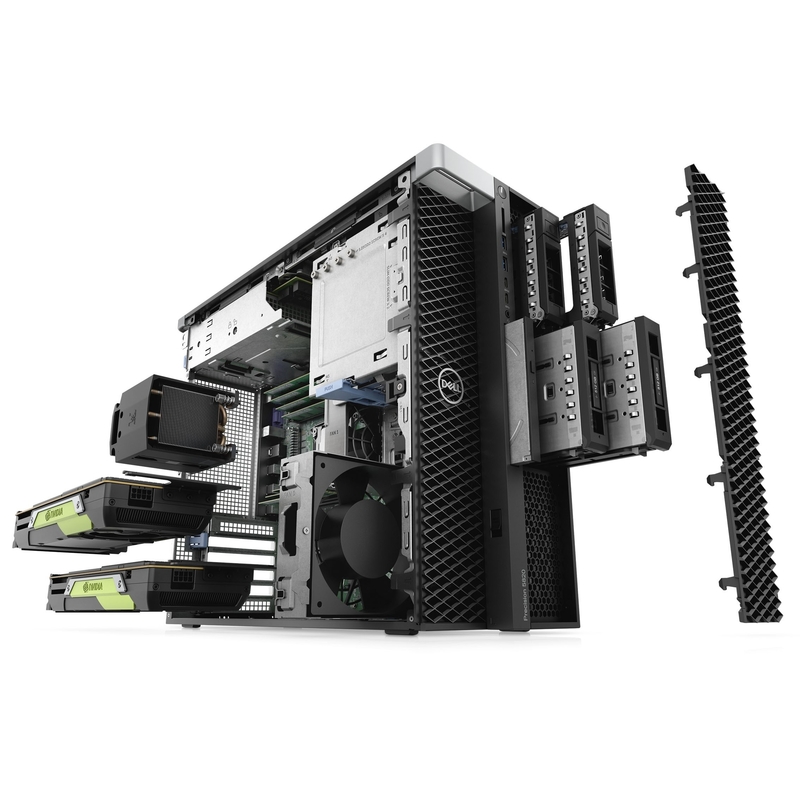 Sofortige Lieferung Dell Precision T5820 Xeon 6 Core W-2235 Tower Workstation mit 8GB 3200MHz Speicher